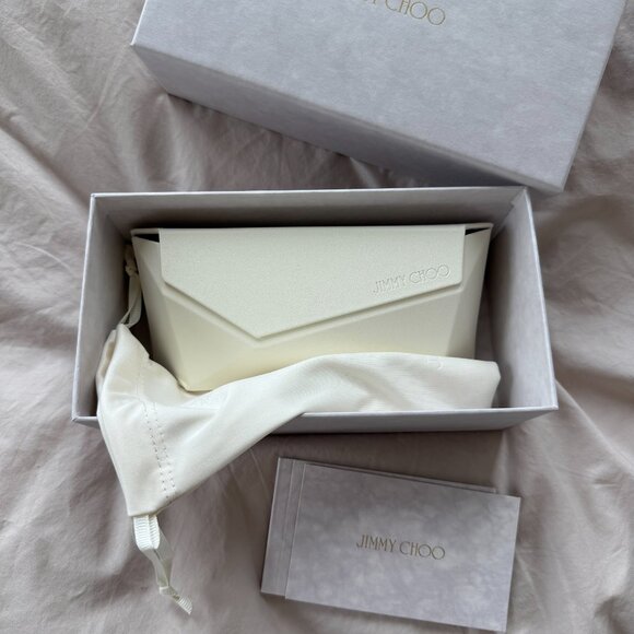 JIMMY CHOO Tortoise Brown JC5038BU Sunglasses NWT - Picture 8 of 12